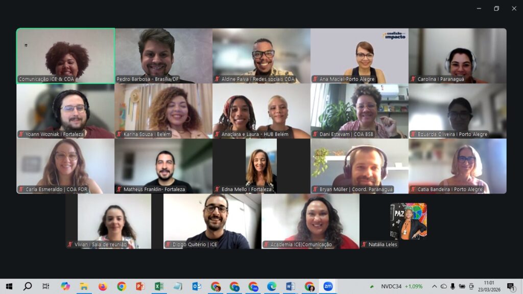 Planejamento de Comunicação Coalizão Pelo Impacto